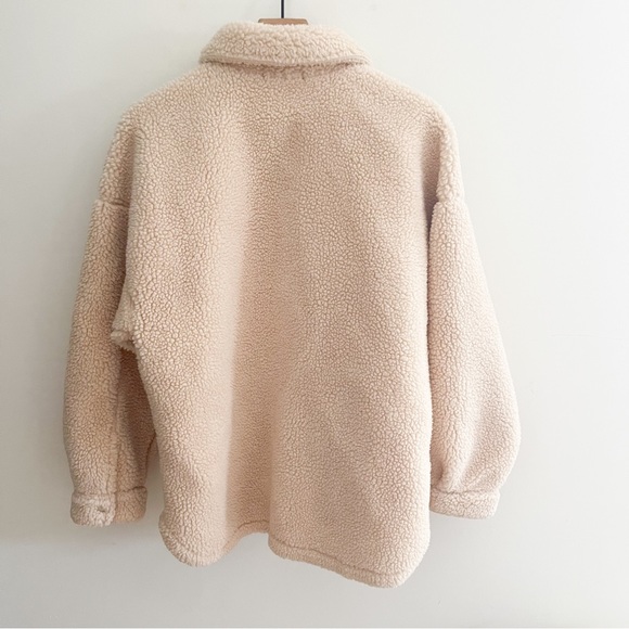 HERS & MINE Teddy Shirt Jacket - Picture 5 of 8